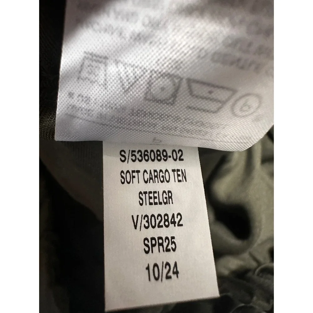 Banana Republic Tencel Cargo Jogger Pants Green High‎ Rise Ankle Womens S